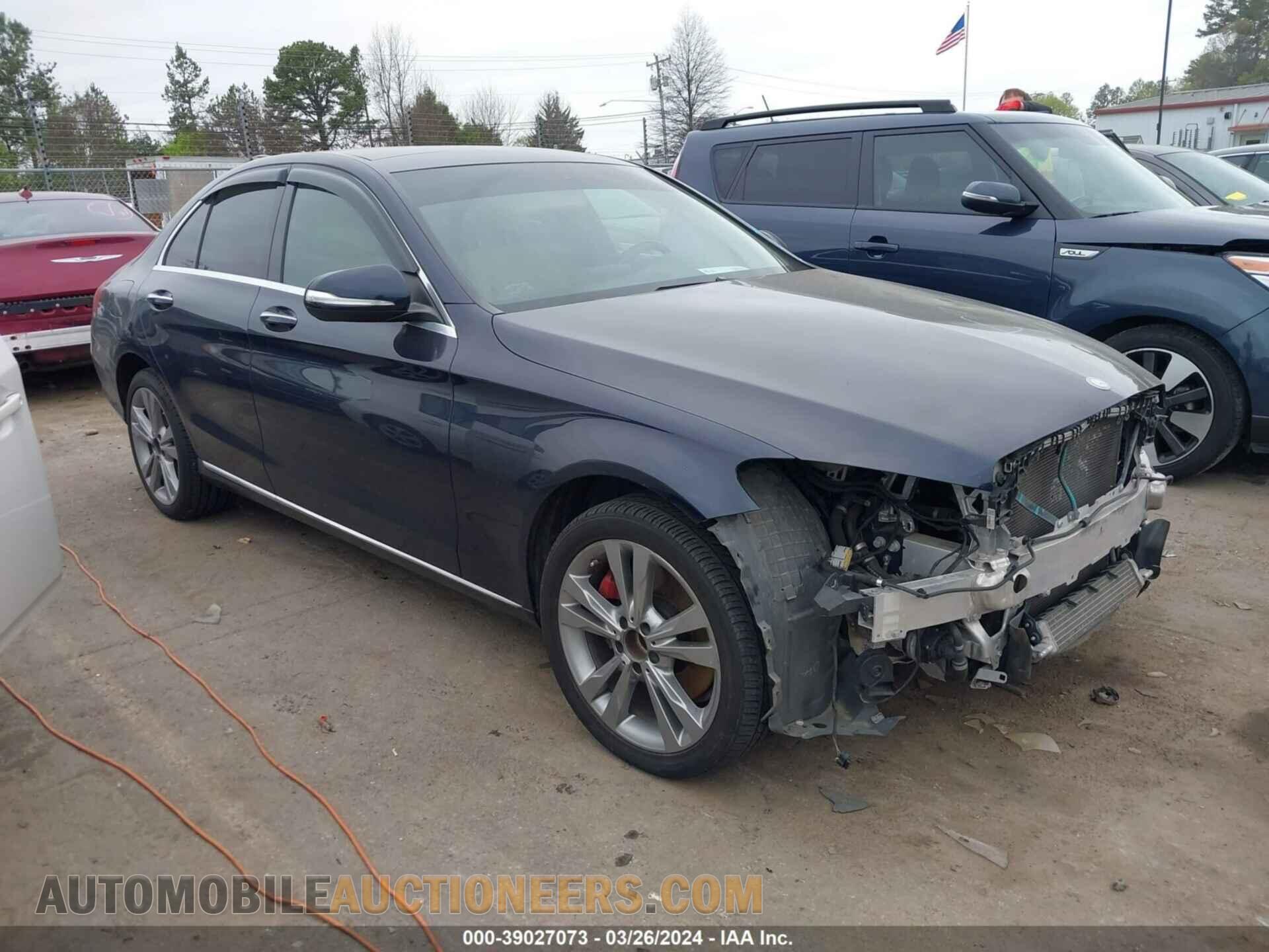 55SWF4KB7FU068447 MERCEDES-BENZ C 300 2015