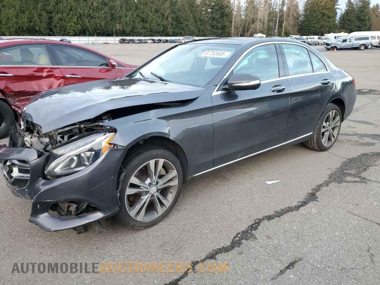 55SWF4KB7FU068531 MERCEDES-BENZ C-CLASS 2015