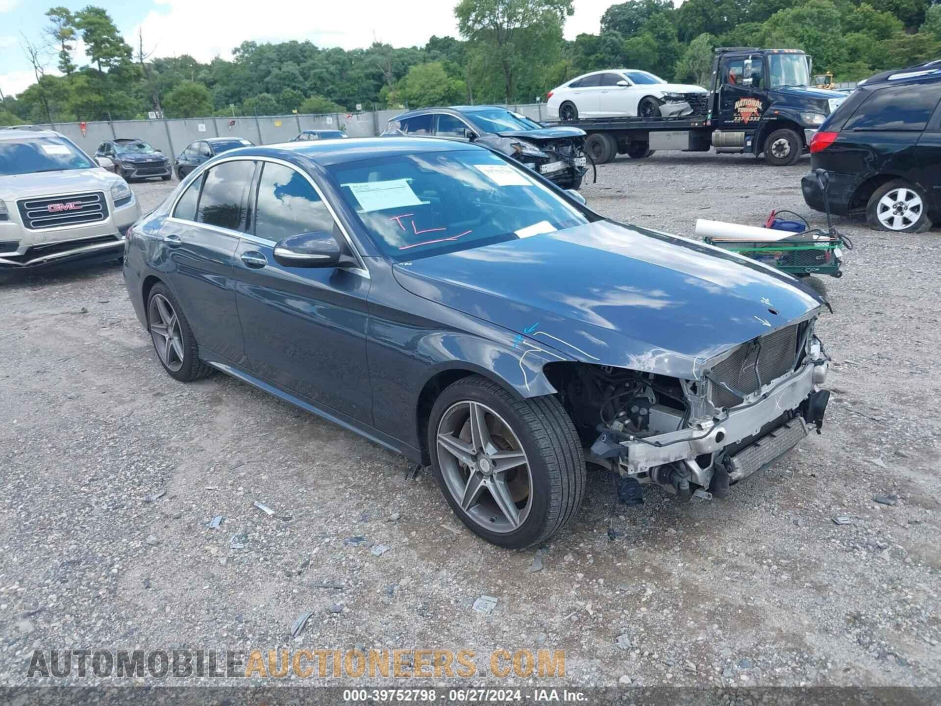 55SWF4KB7FU070165 MERCEDES-BENZ C 300 2015