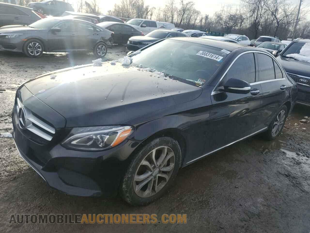 55SWF4KB7FU070246 MERCEDES-BENZ C-CLASS 2015