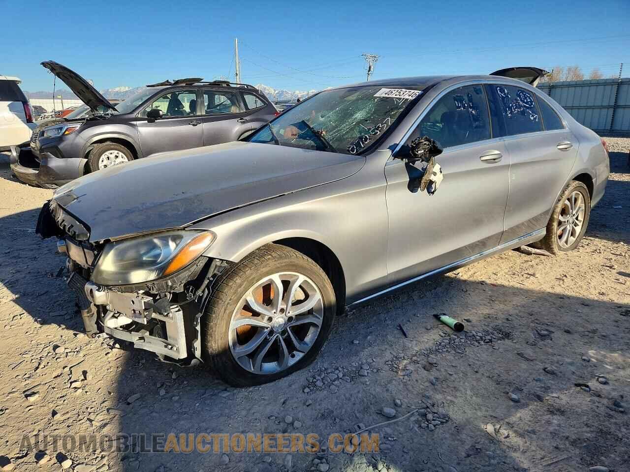 55SWF4KB7FU070537 MERCEDES-BENZ C-CLASS 2015