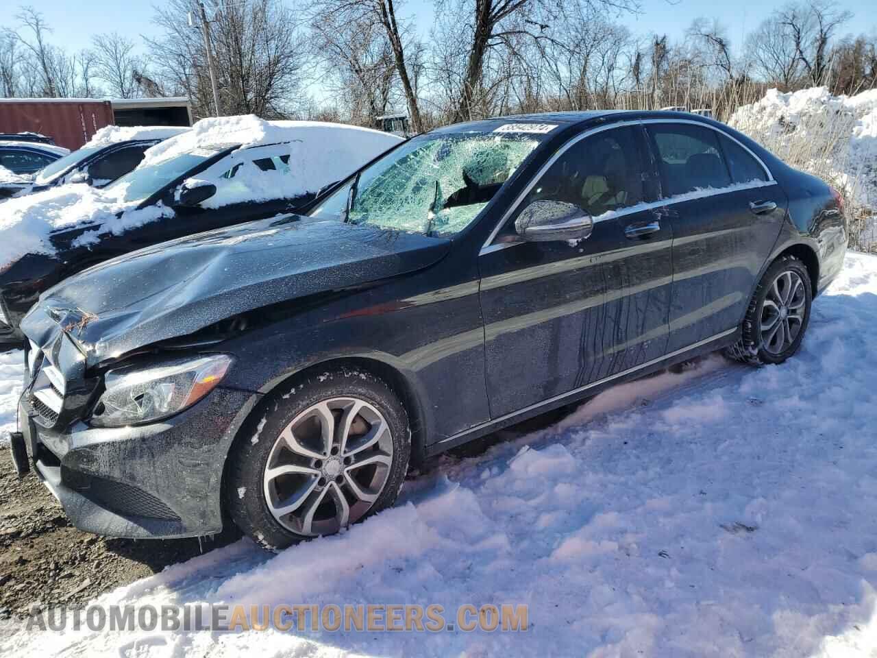 55SWF4KB7FU073597 MERCEDES-BENZ C-CLASS 2015