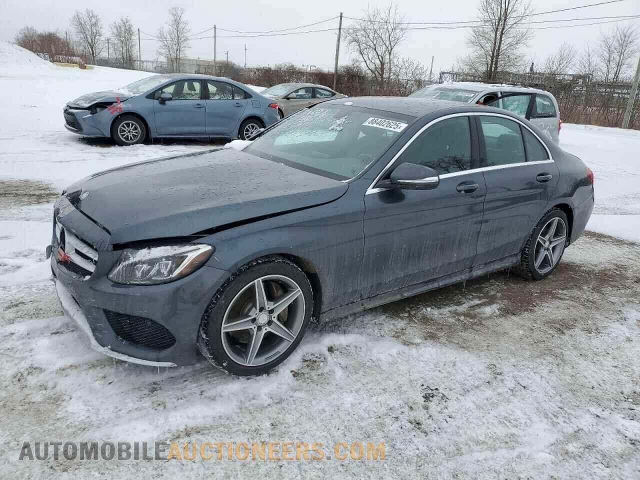 55SWF4KB7FU077021 MERCEDES-BENZ C-CLASS 2015
