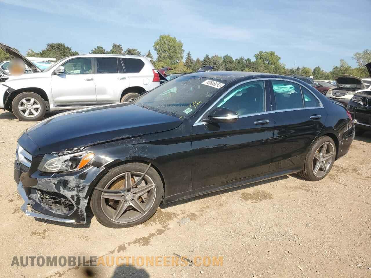 55SWF4KB7FU080730 MERCEDES-BENZ C-CLASS 2015