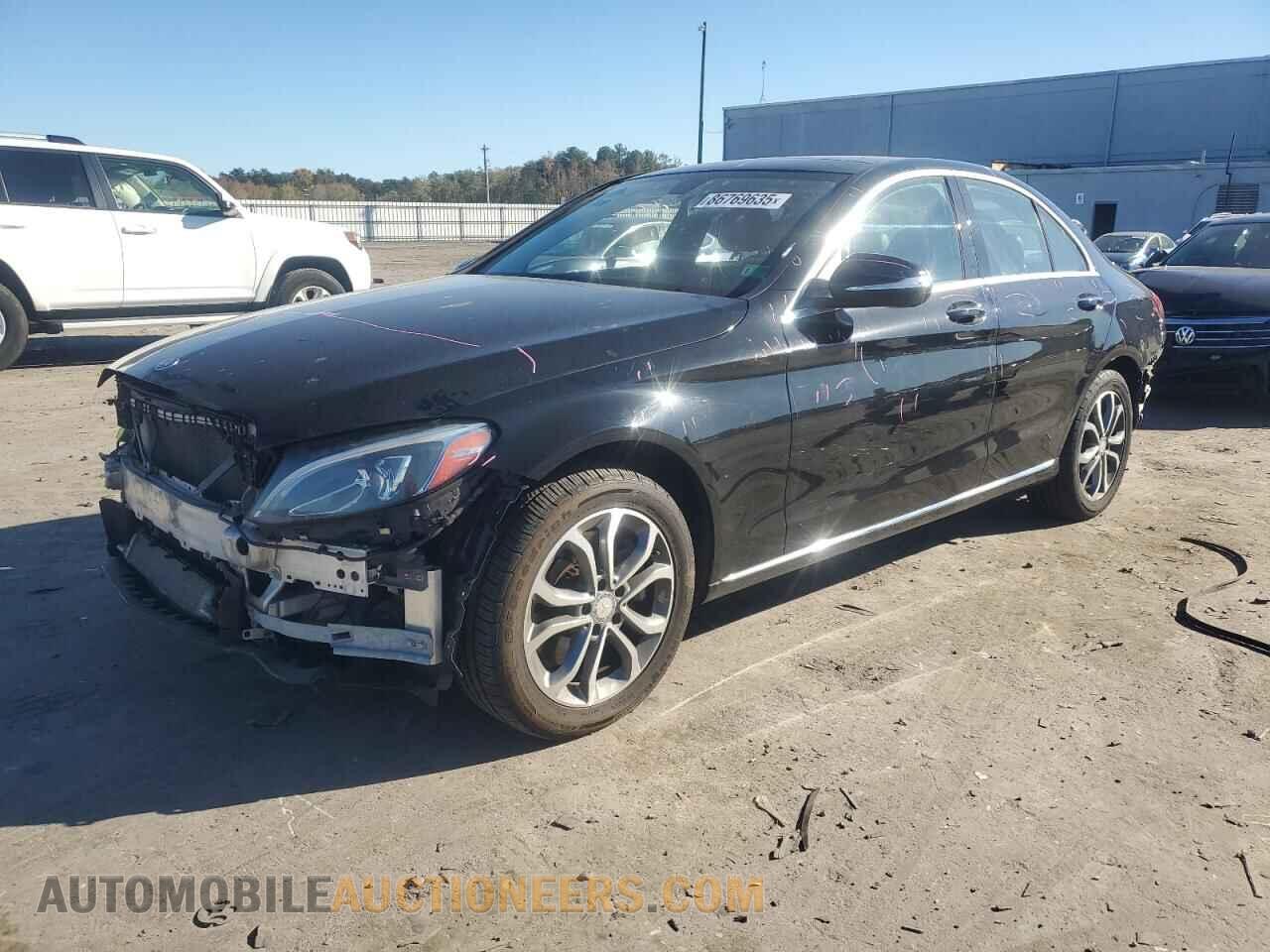 55SWF4KB7FU080811 MERCEDES-BENZ C-CLASS 2015
