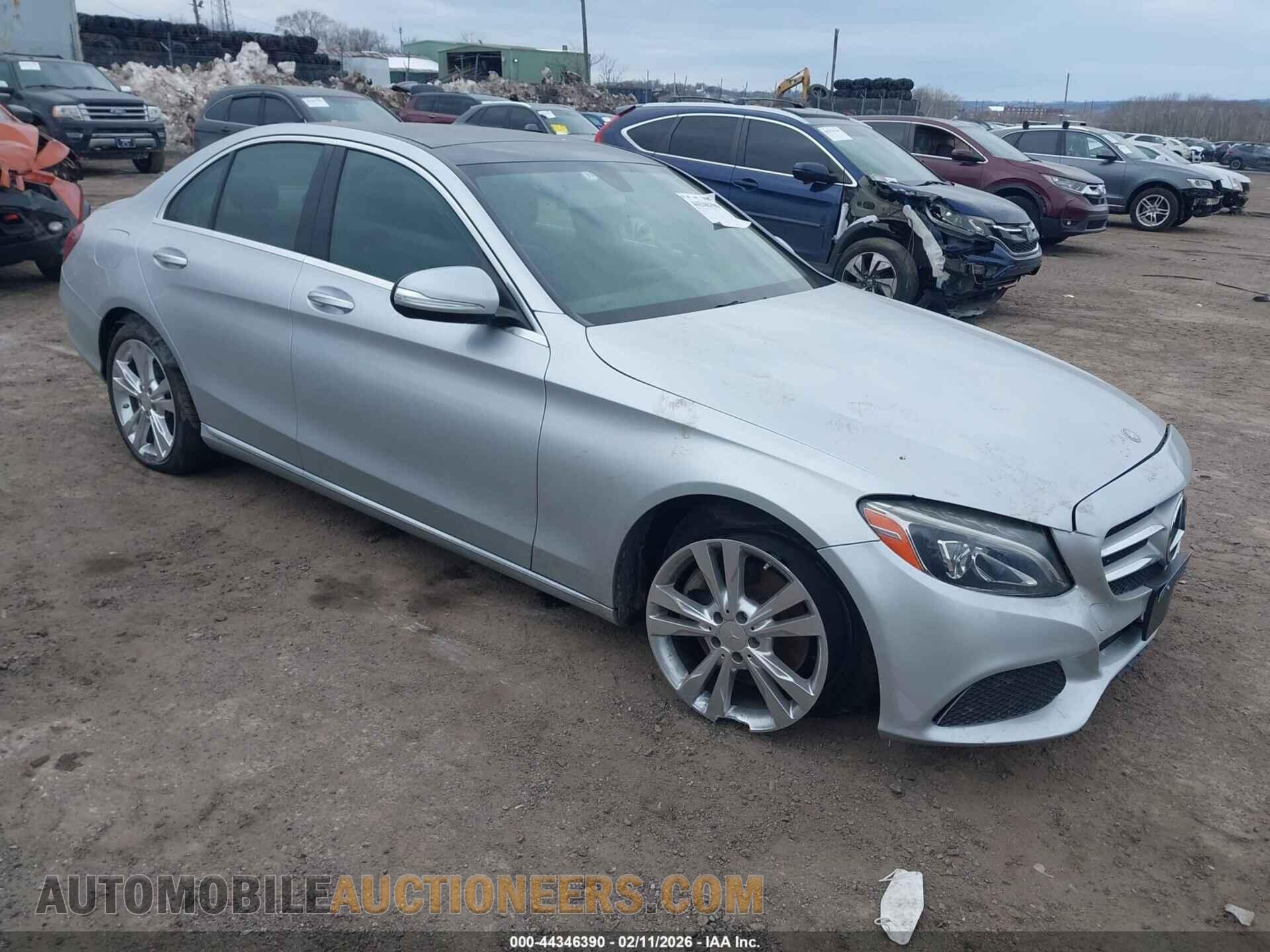 55SWF4KB7FU085555 MERCEDES-BENZ C-CLASS 2015