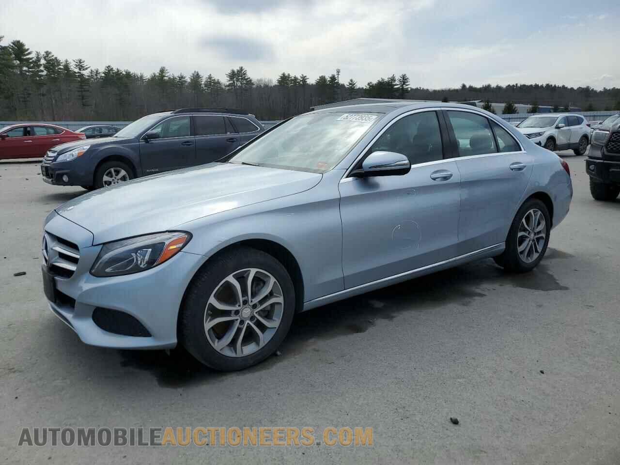 55SWF4KB7FU087337 MERCEDES-BENZ C-CLASS 2015