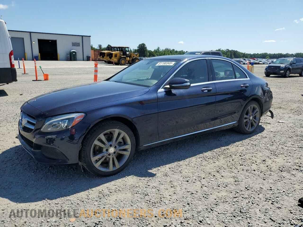 55SWF4KB7FU094305 MERCEDES-BENZ C-CLASS 2015