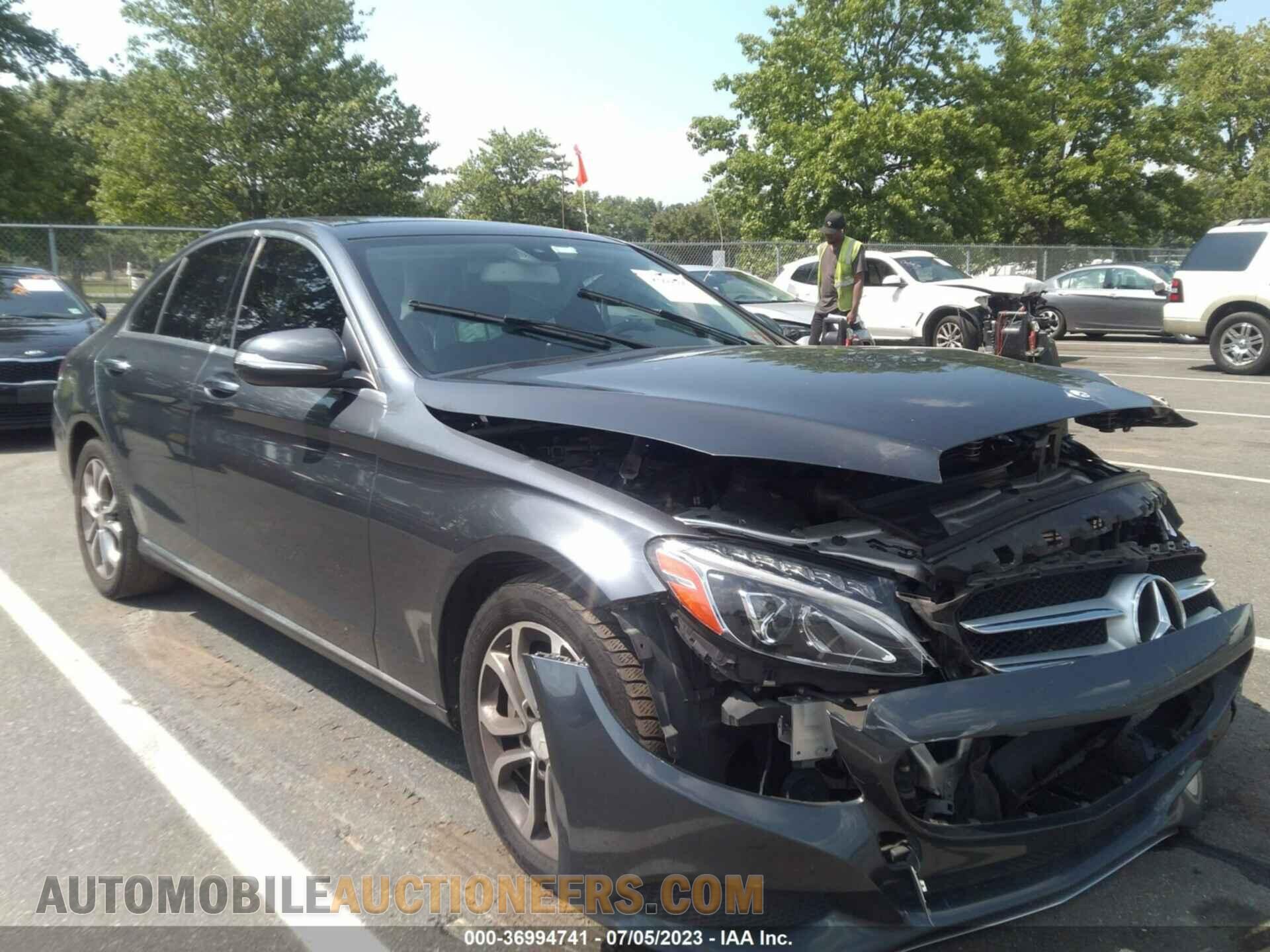 55SWF4KB7FU094420 MERCEDES-BENZ C-CLASS 2015