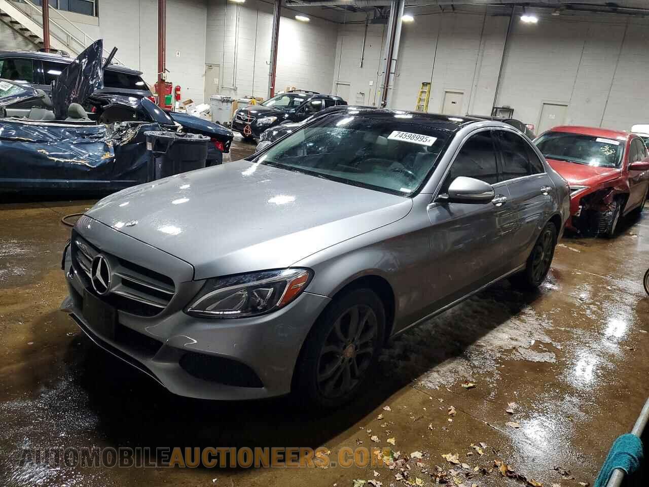 55SWF4KB7FU094899 MERCEDES-BENZ C-CLASS 2015