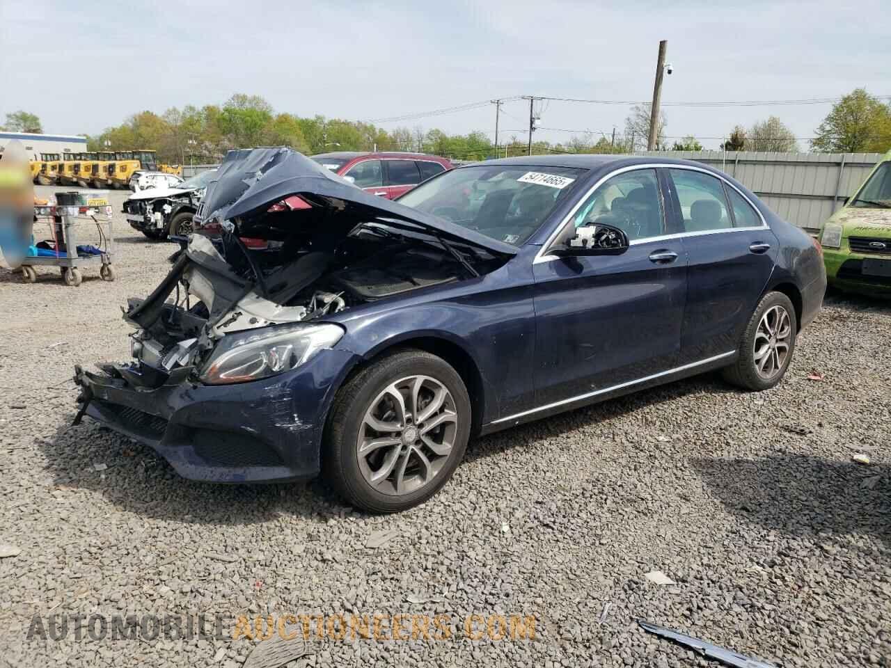 55SWF4KB7FU095700 MERCEDES-BENZ C-CLASS 2015