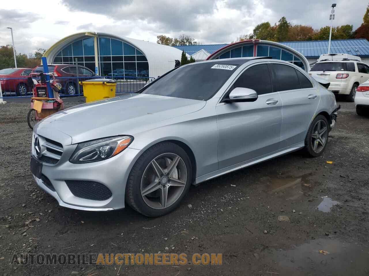 55SWF4KB7GU097187 MERCEDES-BENZ C-CLASS 2016