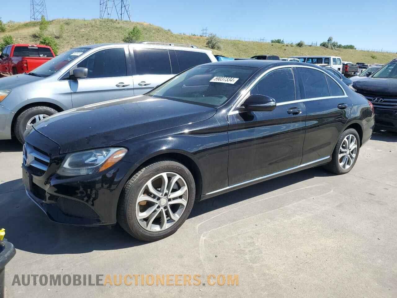 55SWF4KB7GU099151 MERCEDES-BENZ C-CLASS 2016