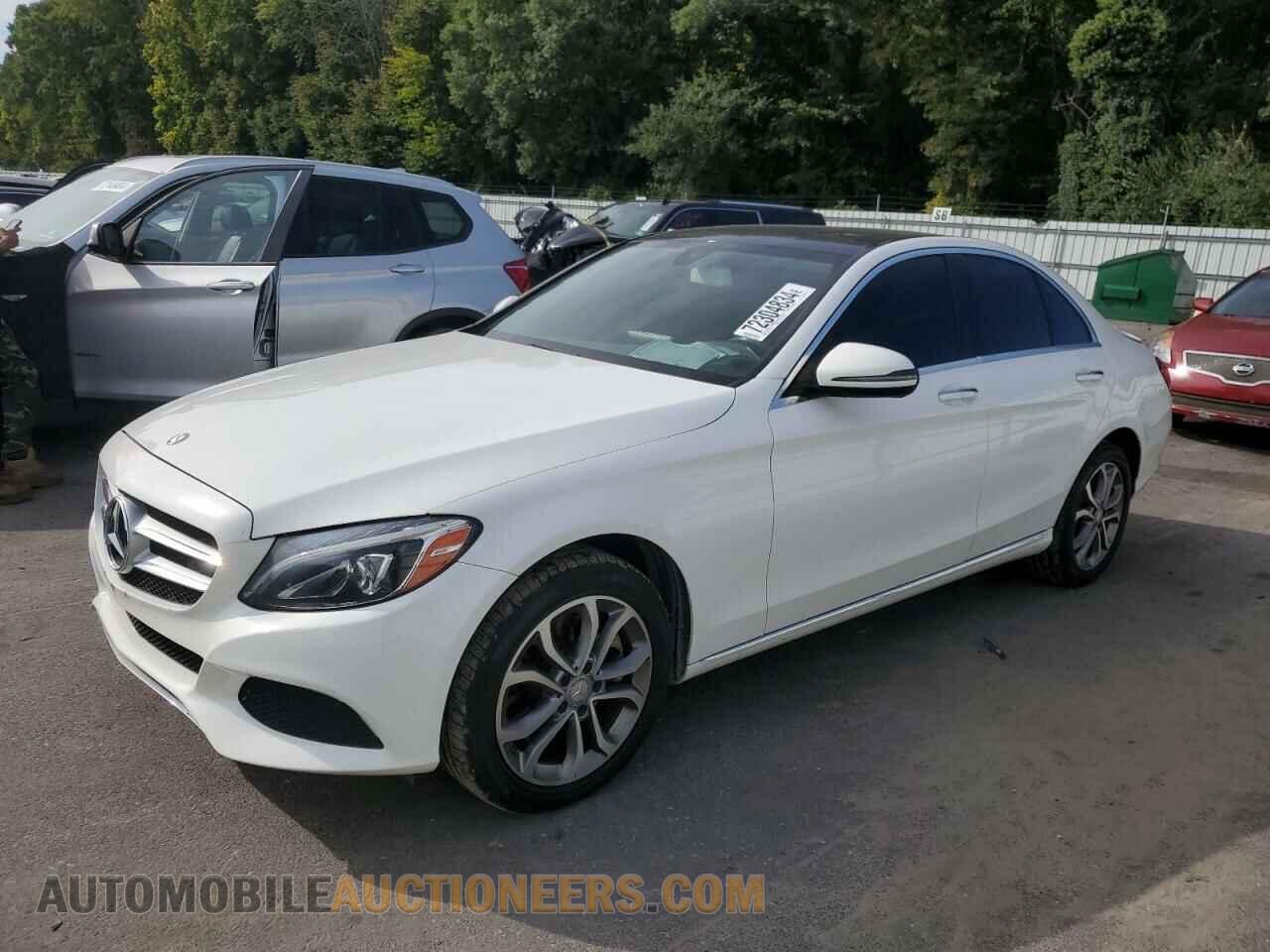 55SWF4KB7GU100654 MERCEDES-BENZ C-CLASS 2016
