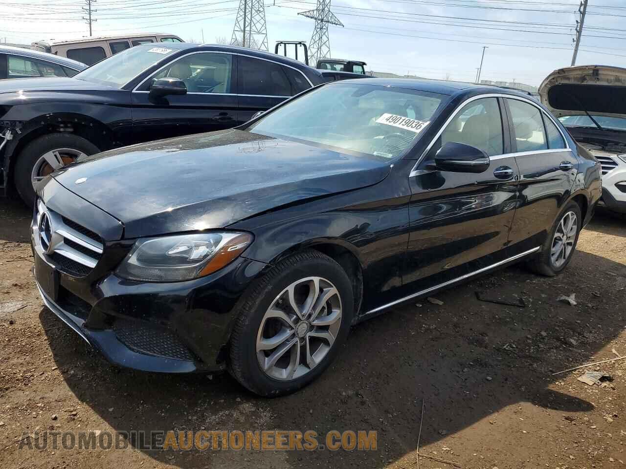 55SWF4KB7GU115459 MERCEDES-BENZ C-CLASS 2016