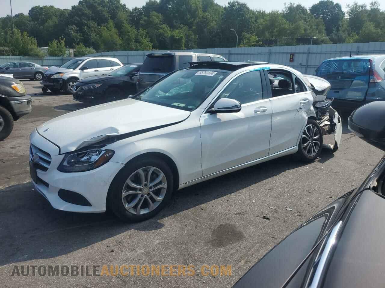 55SWF4KB7GU117941 MERCEDES-BENZ C-CLASS 2016