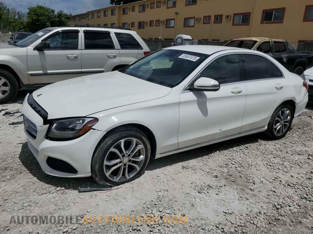 55SWF4KB7GU135646 MERCEDES-BENZ C-CLASS 2016