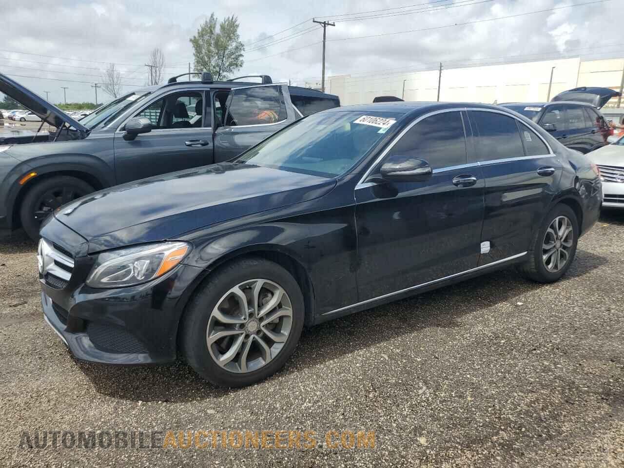 55SWF4KB7GU139504 MERCEDES-BENZ C-CLASS 2016