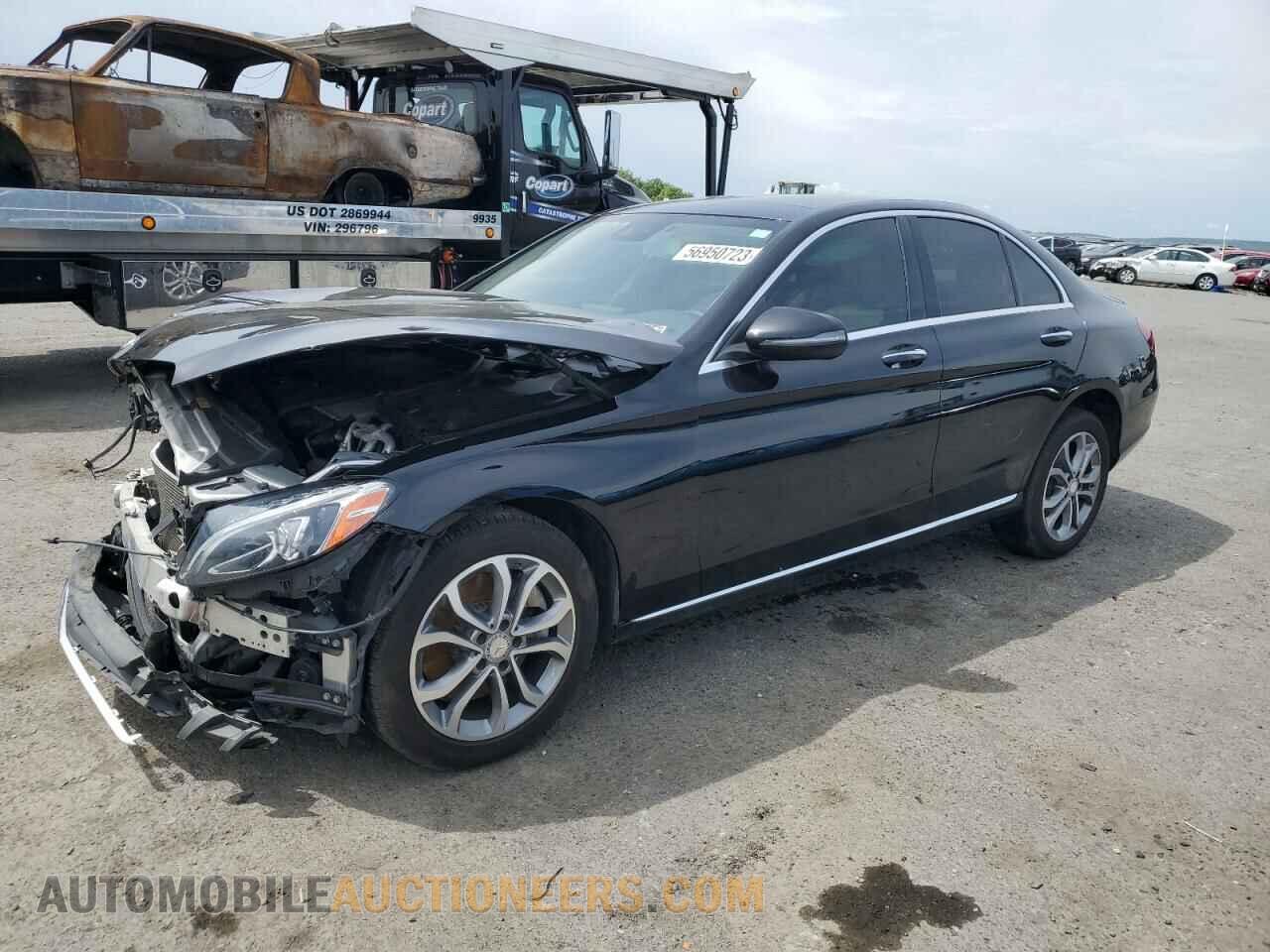 55SWF4KB7GU145593 MERCEDES-BENZ C-CLASS 2016