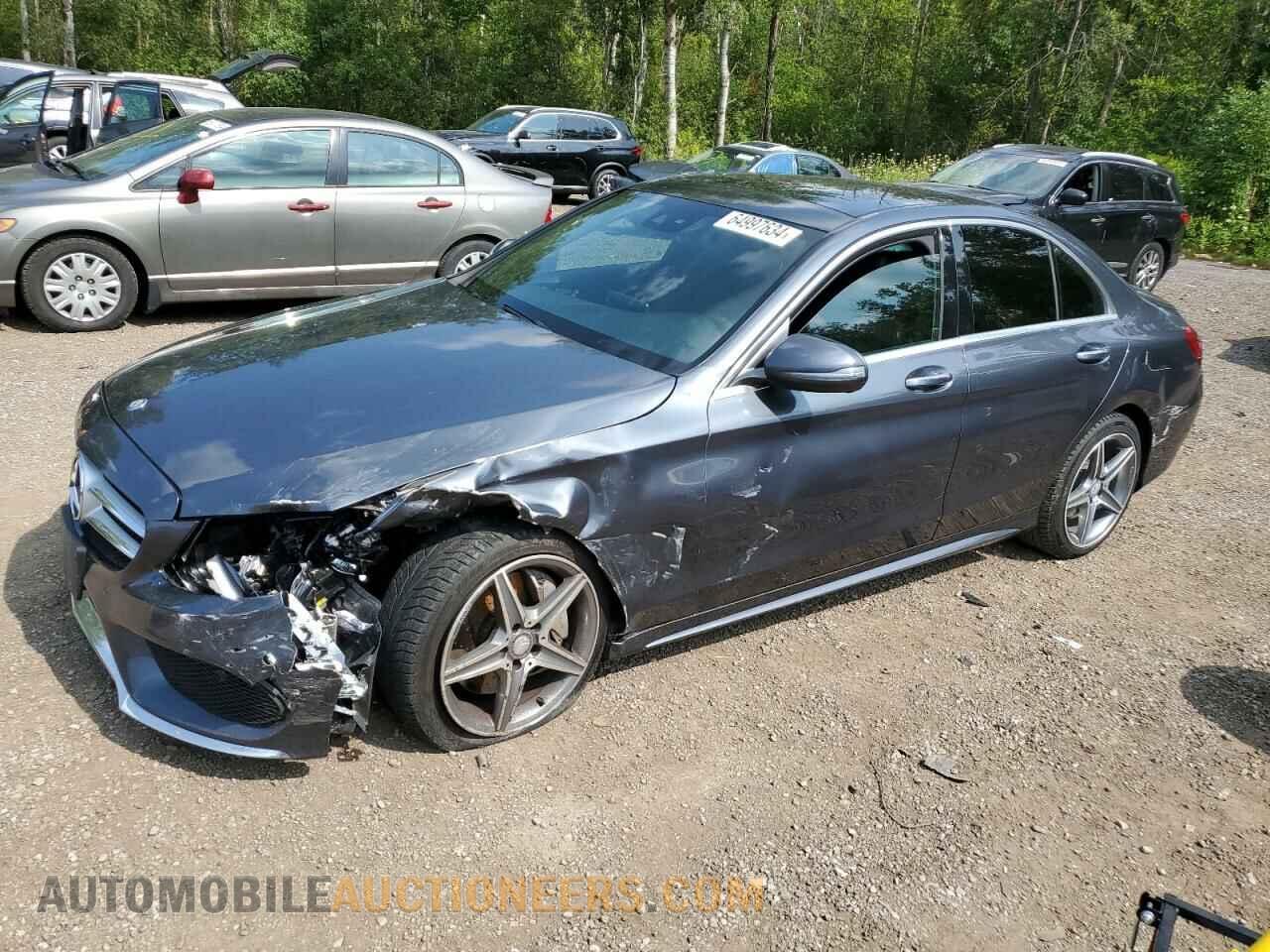 55SWF4KB7GU148784 MERCEDES-BENZ C-CLASS 2016