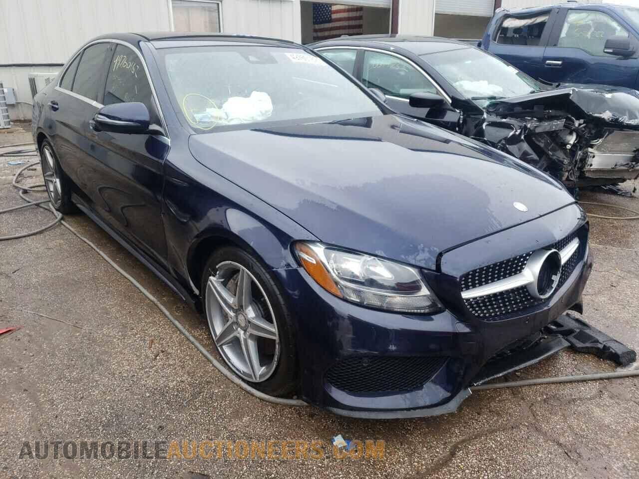 55SWF4KB7GU153533 MERCEDES-BENZ C-CLASS 2016