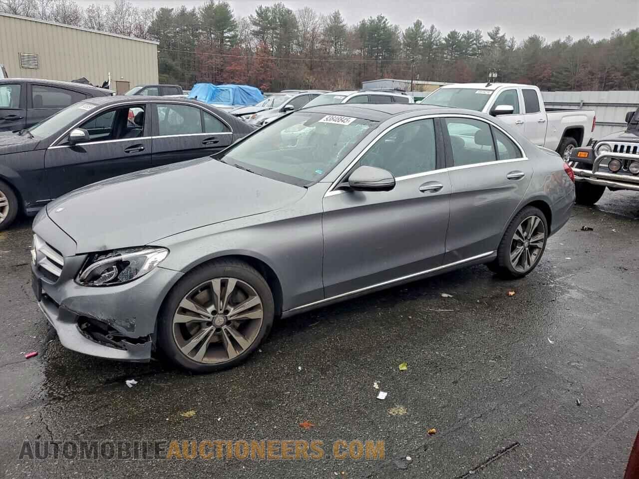 55SWF4KB7GU163883 MERCEDES-BENZ C-CLASS 2016