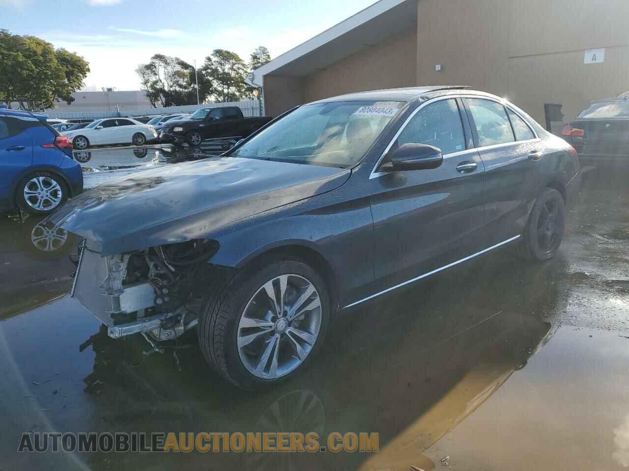 55SWF4KB7GU165813 MERCEDES-BENZ C-CLASS 2016