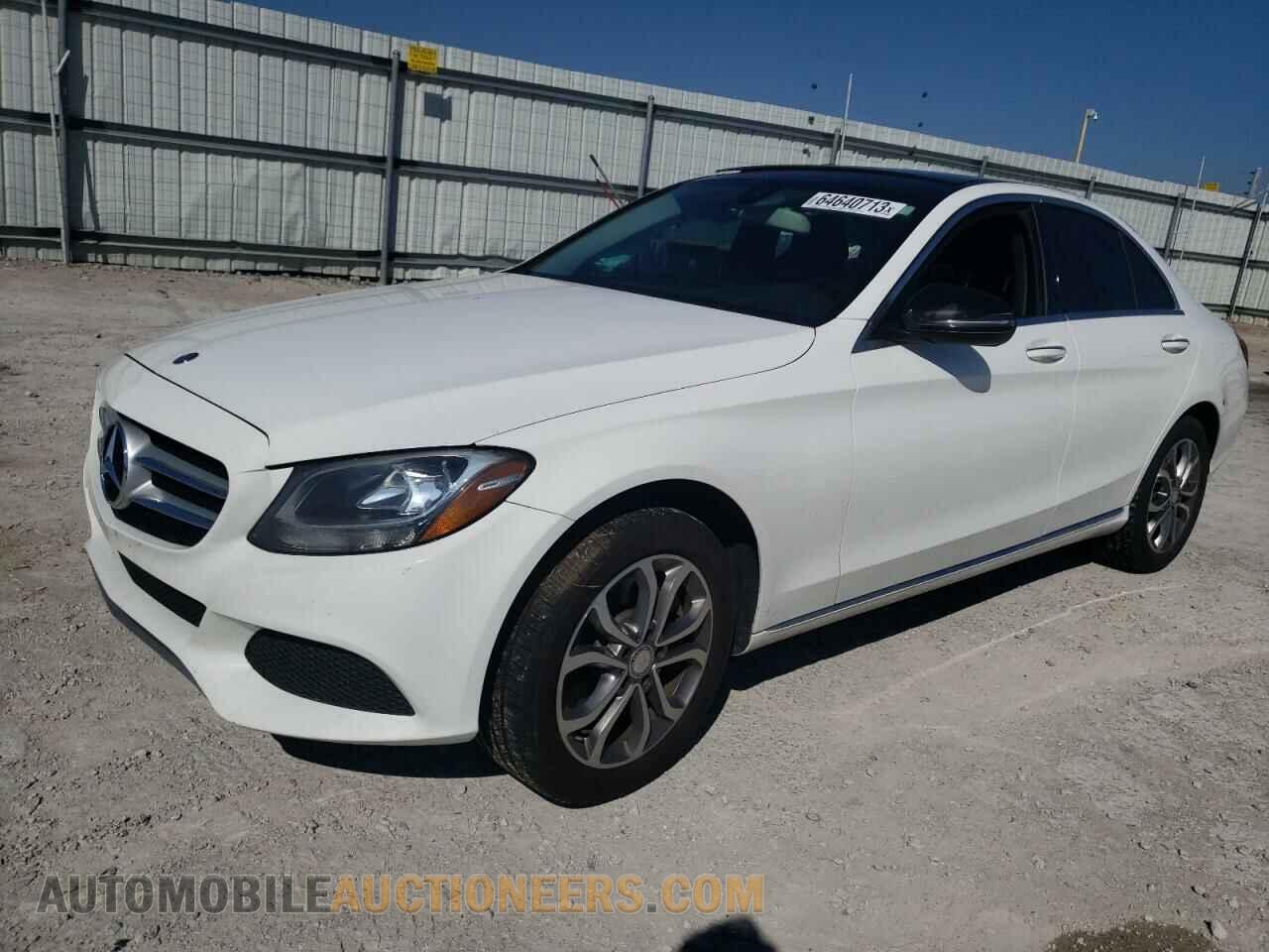 55SWF4KB7GU166749 MERCEDES-BENZ C-CLASS 2016