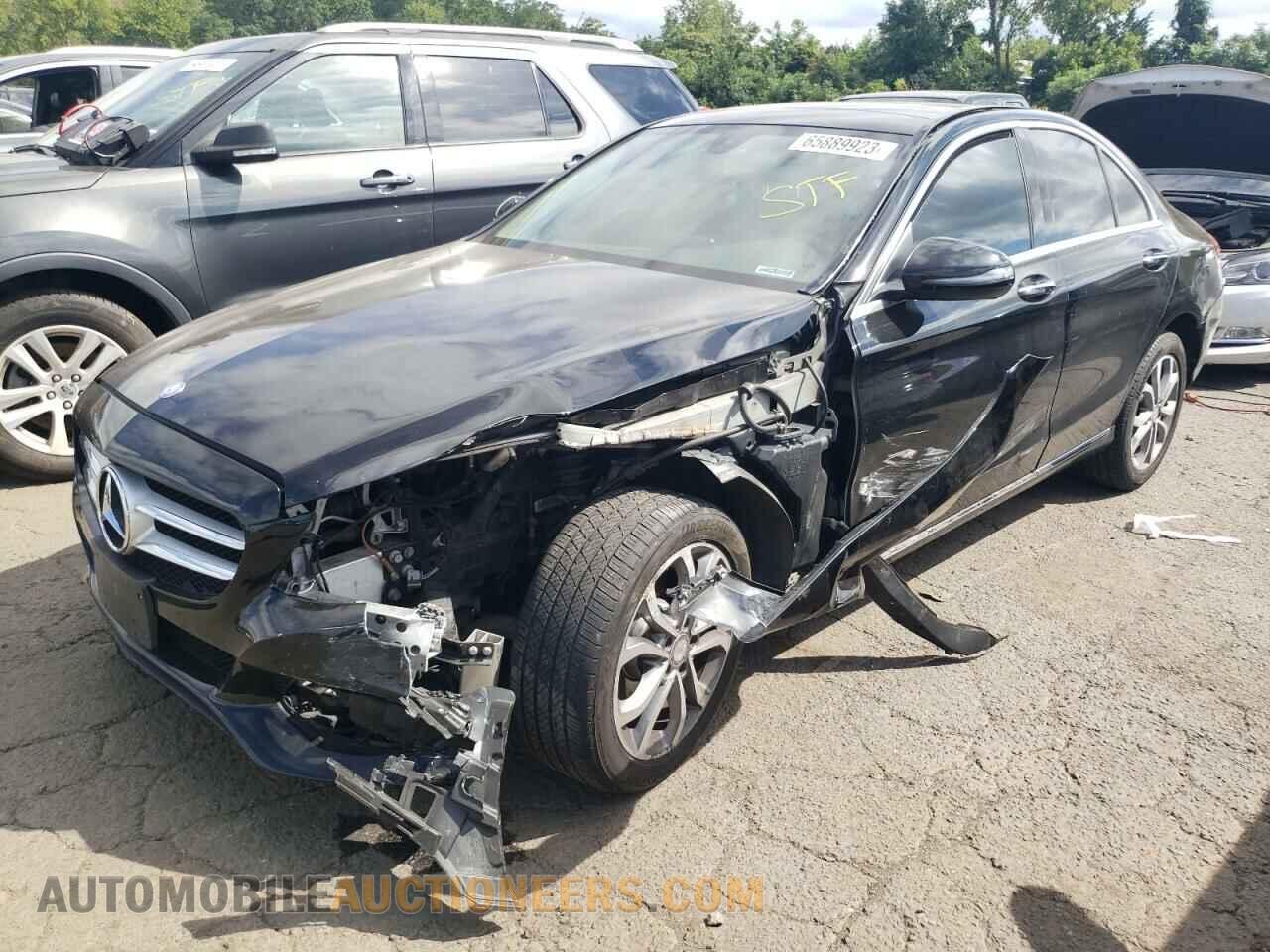55SWF4KB7HU182113 MERCEDES-BENZ C-CLASS 2017