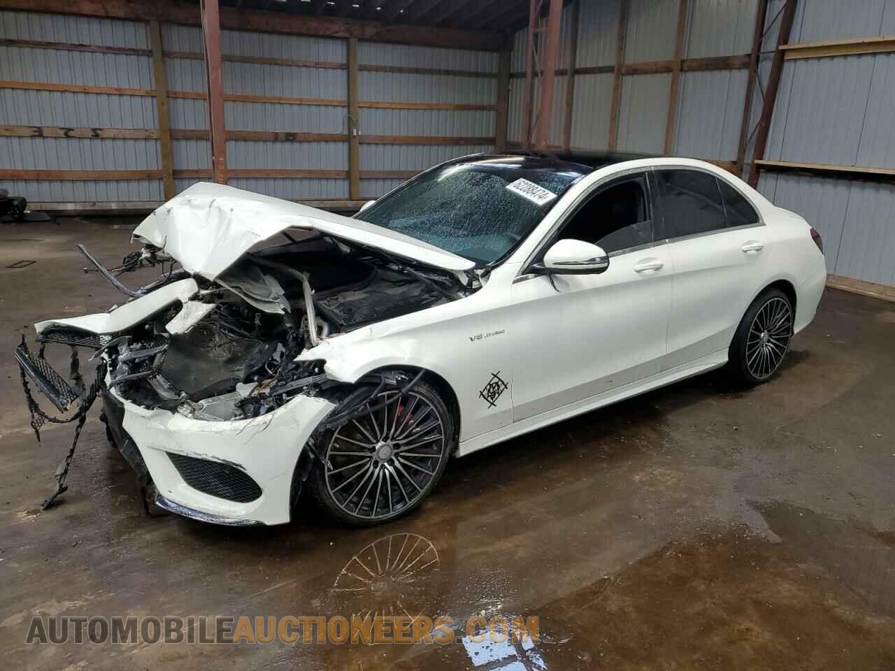 55SWF4KB7HU190437 MERCEDES-BENZ C-CLASS 2017