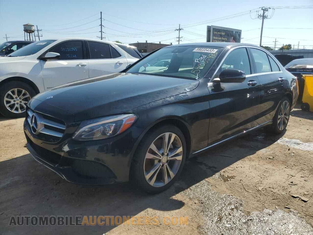 55SWF4KB7HU204563 MERCEDES-BENZ C-CLASS 2017