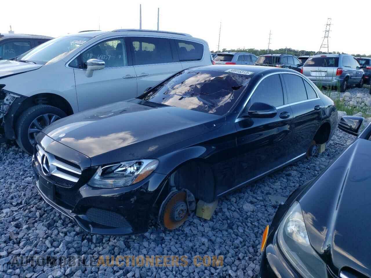 55SWF4KB7HU210671 MERCEDES-BENZ C-CLASS 2017