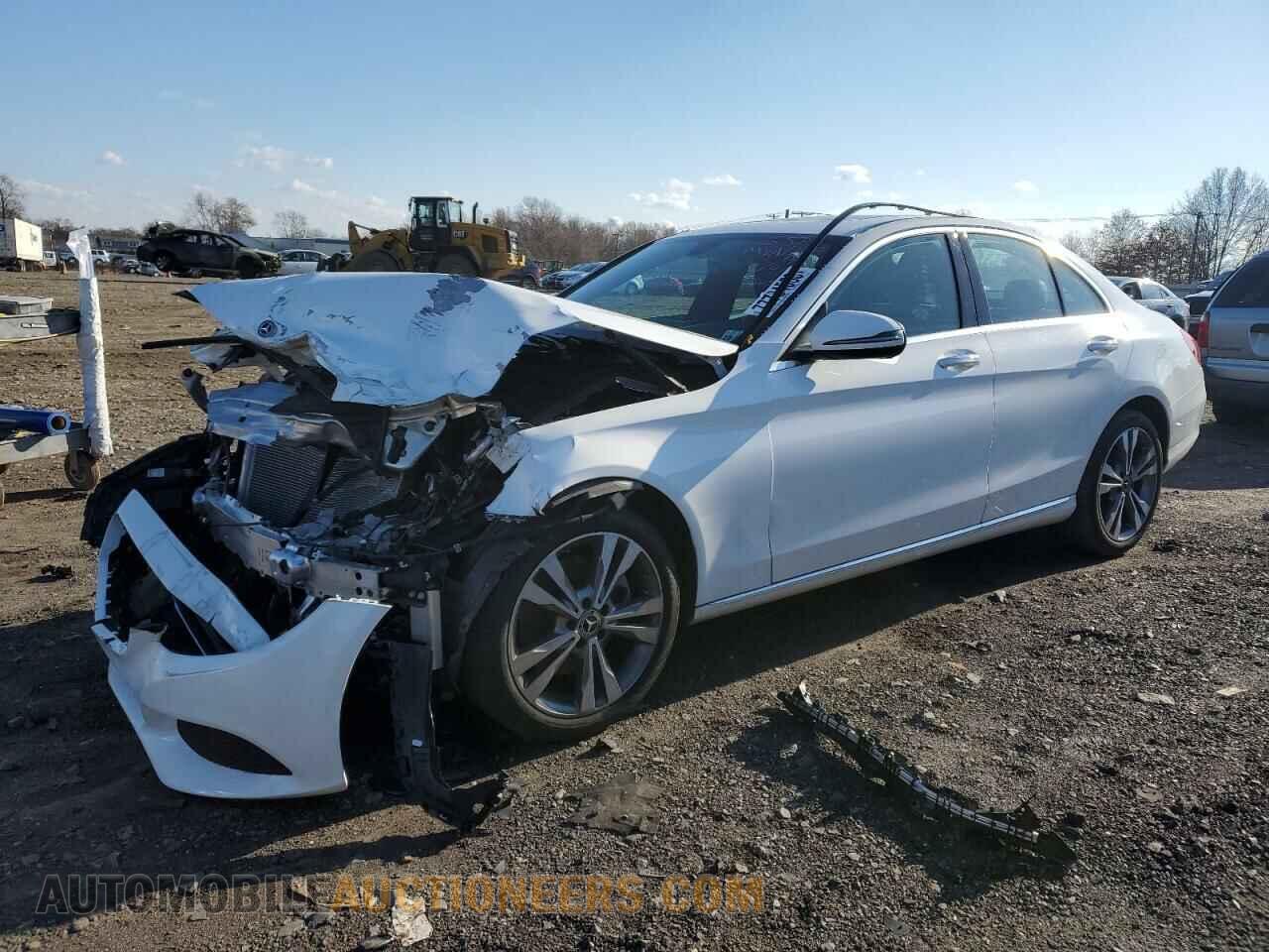 55SWF4KB7JU280760 MERCEDES-BENZ C-CLASS 2018