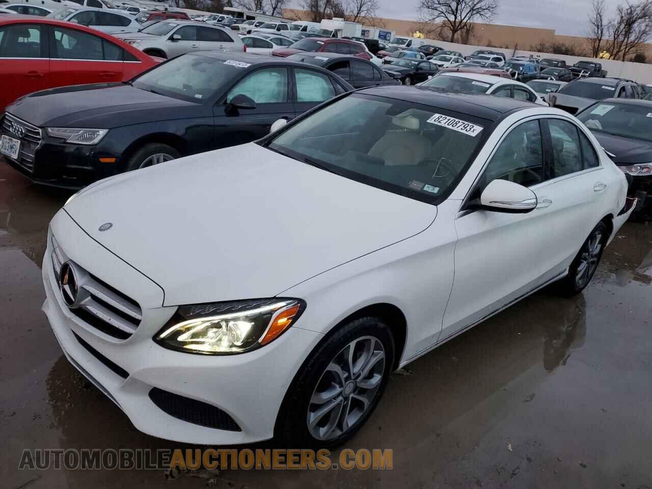55SWF4KB8FU001453 MERCEDES-BENZ C-CLASS 2015