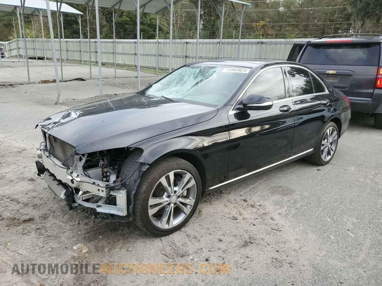 55SWF4KB8FU001520 MERCEDES-BENZ C-CLASS 2015