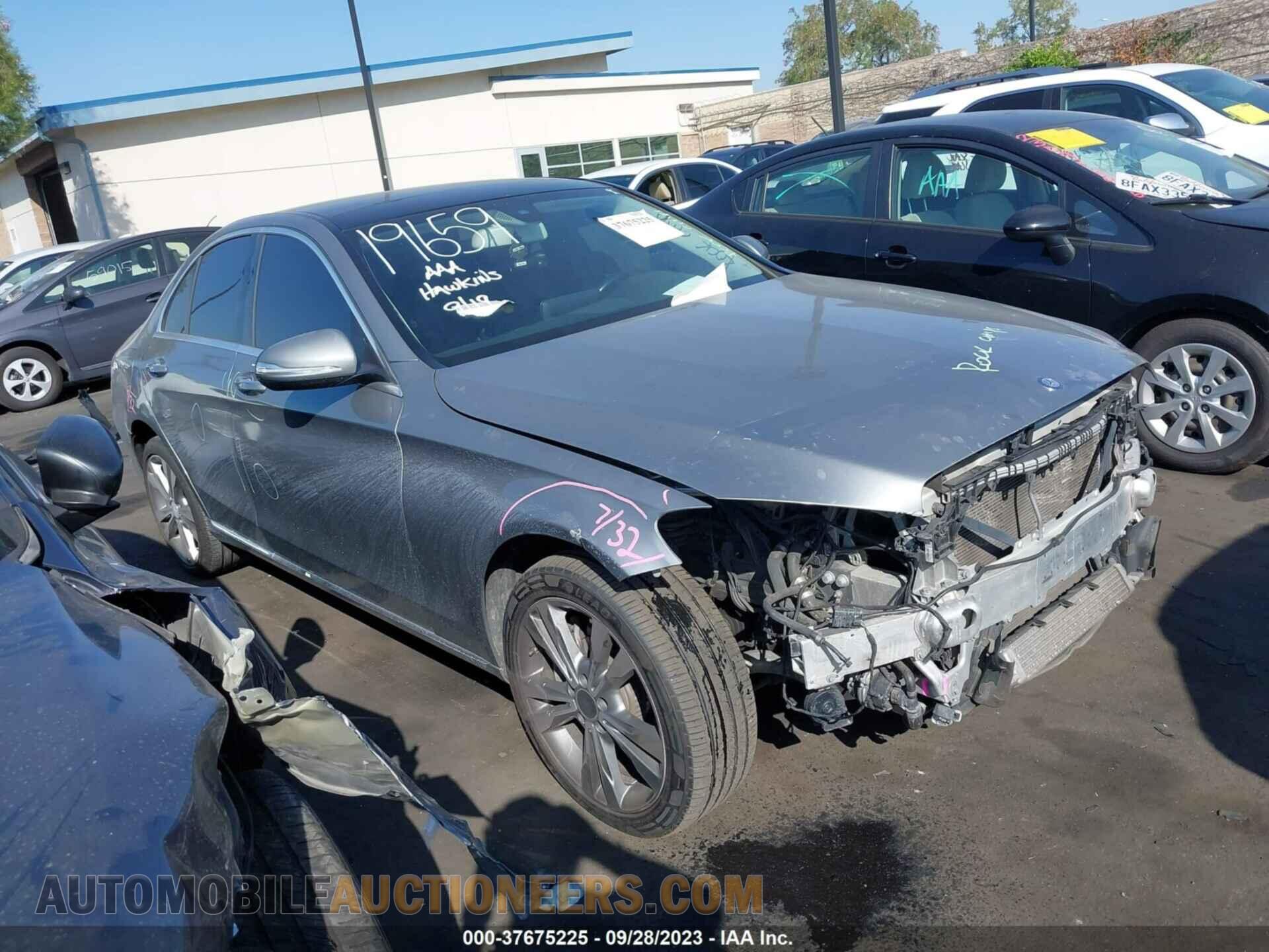 55SWF4KB8FU003106 MERCEDES-BENZ C-CLASS 2015