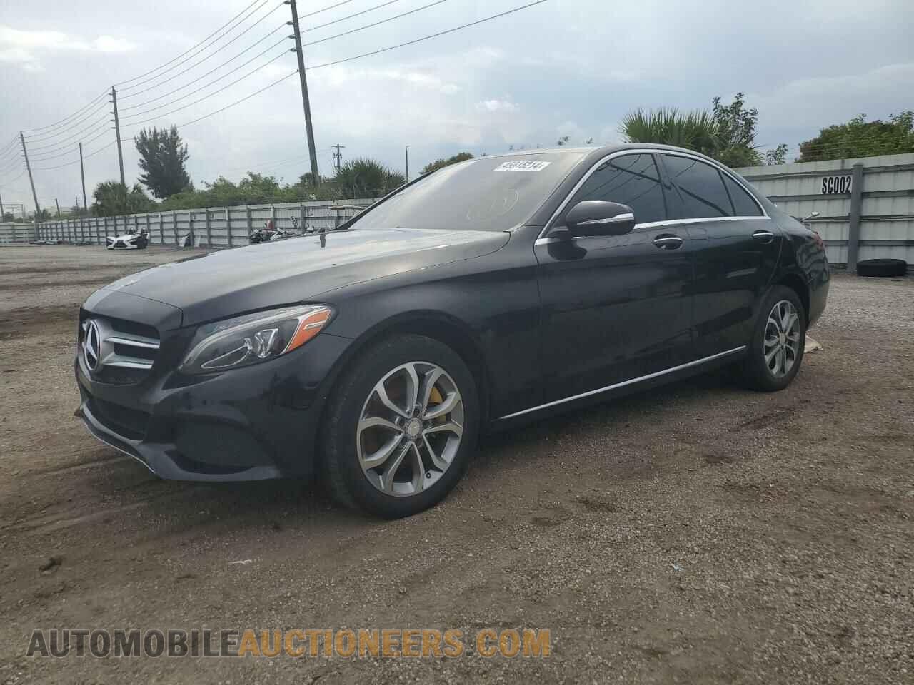 55SWF4KB8FU003641 MERCEDES-BENZ C-CLASS 2015