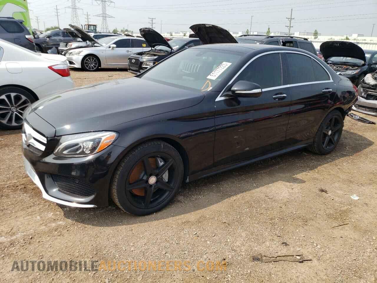 55SWF4KB8FU003655 MERCEDES-BENZ C-CLASS 2015