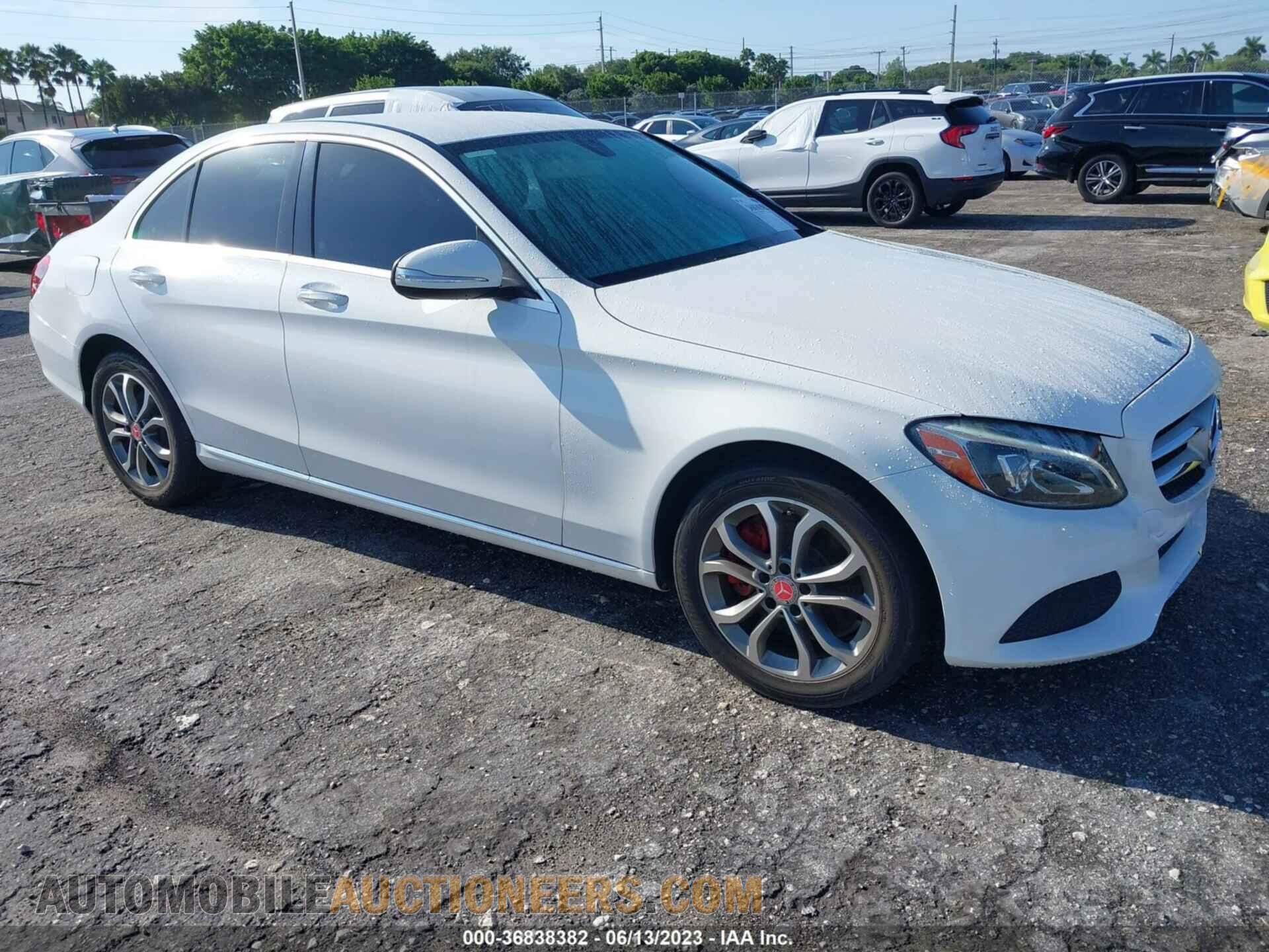 55SWF4KB8FU005325 MERCEDES-BENZ C-CLASS 2015