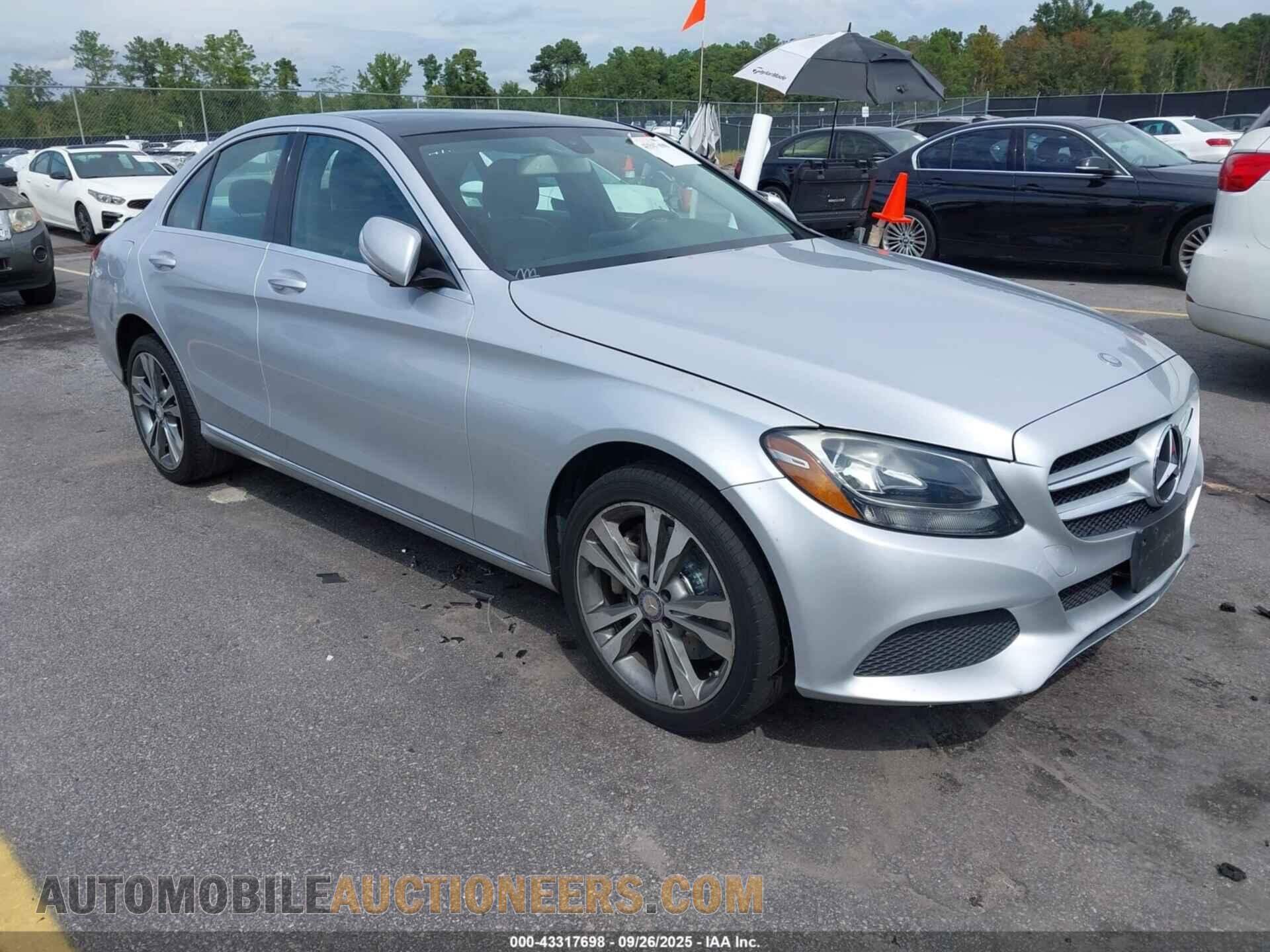 55SWF4KB8FU005678 MERCEDES-BENZ C 300 2015