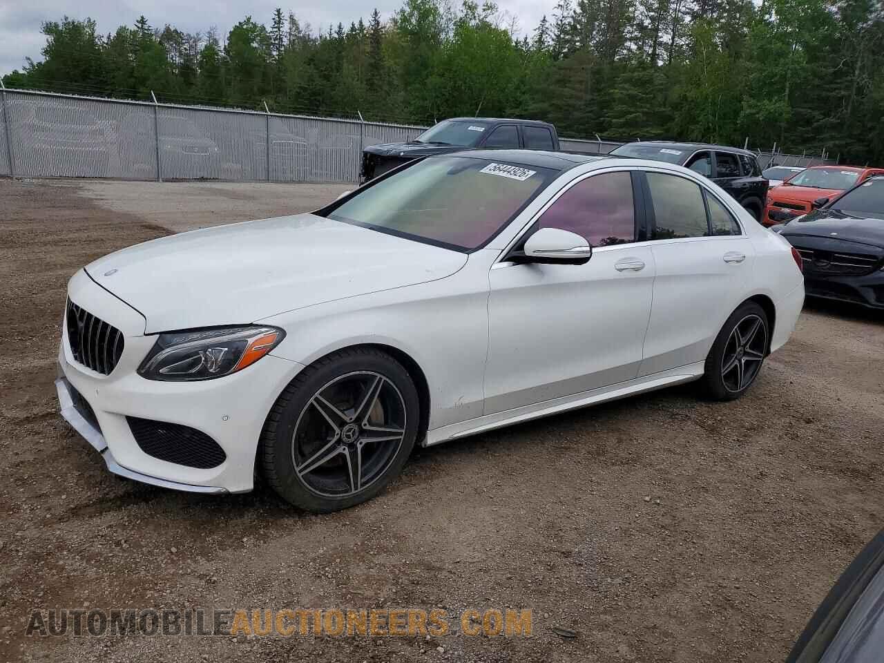 55SWF4KB8FU005843 MERCEDES-BENZ C-CLASS 2015