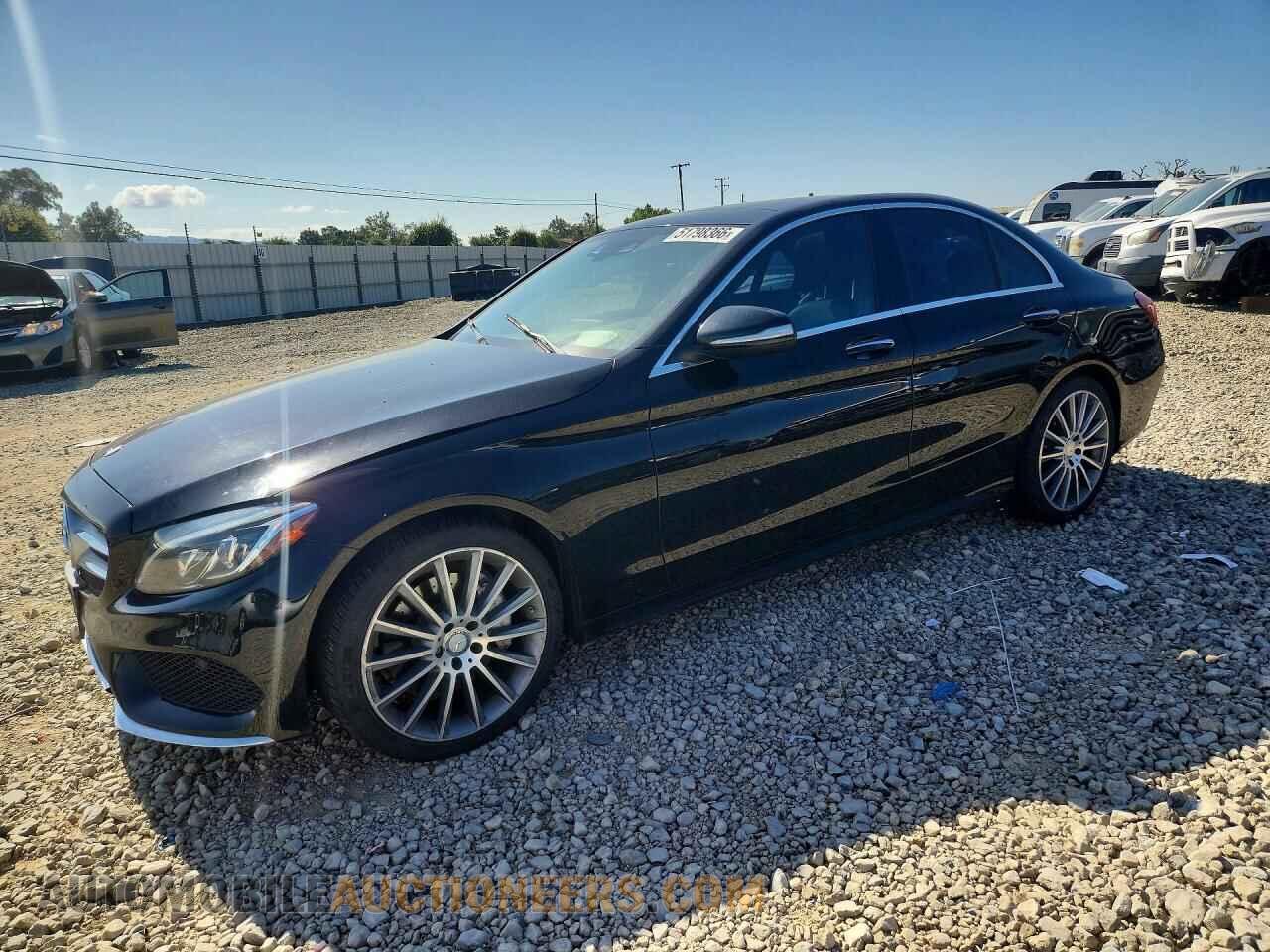 55SWF4KB8FU007740 MERCEDES-BENZ C-CLASS 2015