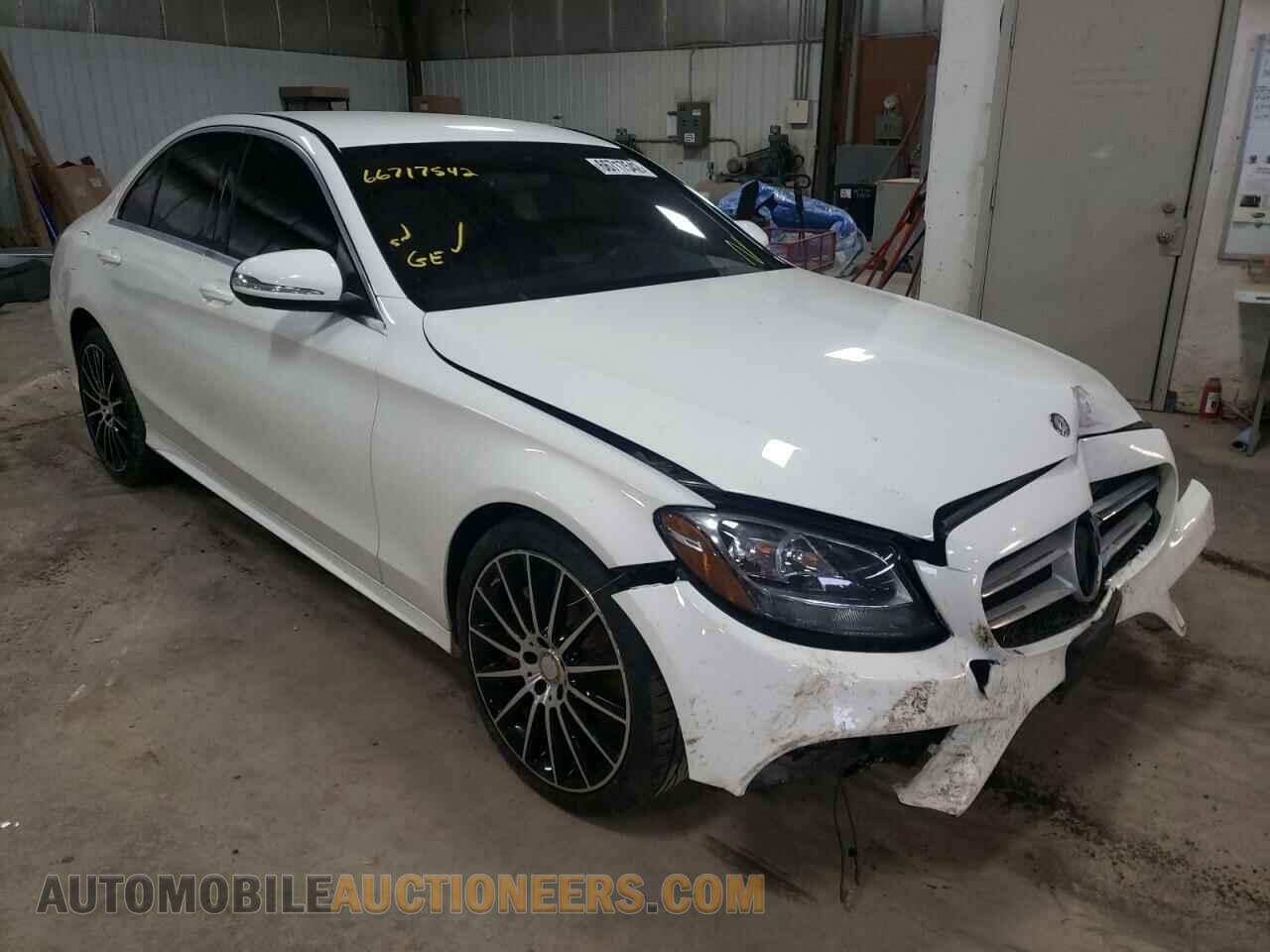 55SWF4KB8FU008824 MERCEDES-BENZ C-CLASS 2015