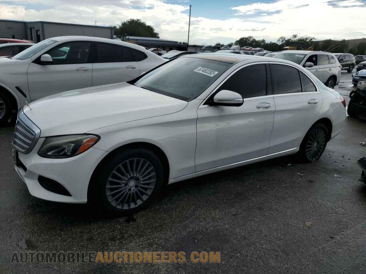 55SWF4KB8FU009181 MERCEDES-BENZ C-CLASS 2015