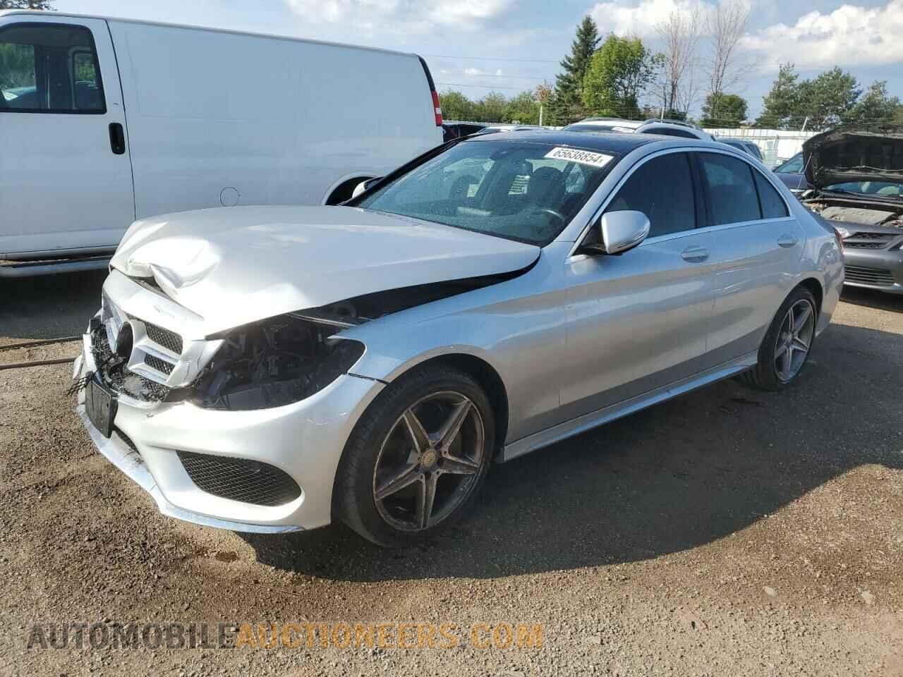 55SWF4KB8FU009441 MERCEDES-BENZ C-CLASS 2015