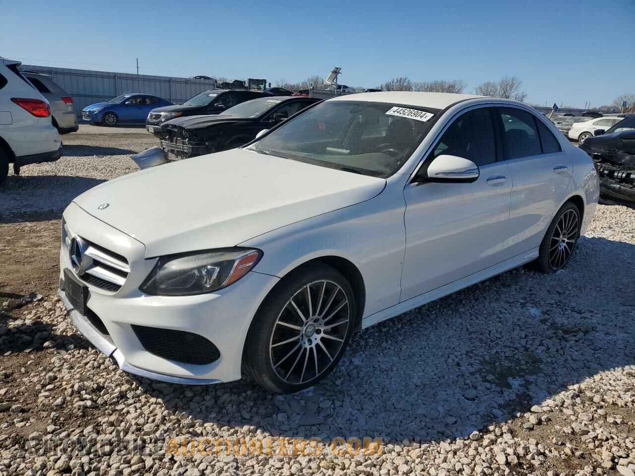 55SWF4KB8FU009505 MERCEDES-BENZ C-CLASS 2015