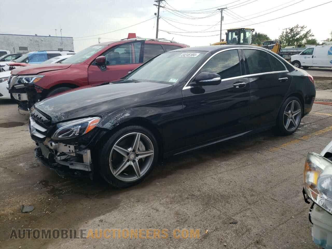 55SWF4KB8FU010329 MERCEDES-BENZ C-CLASS 2015
