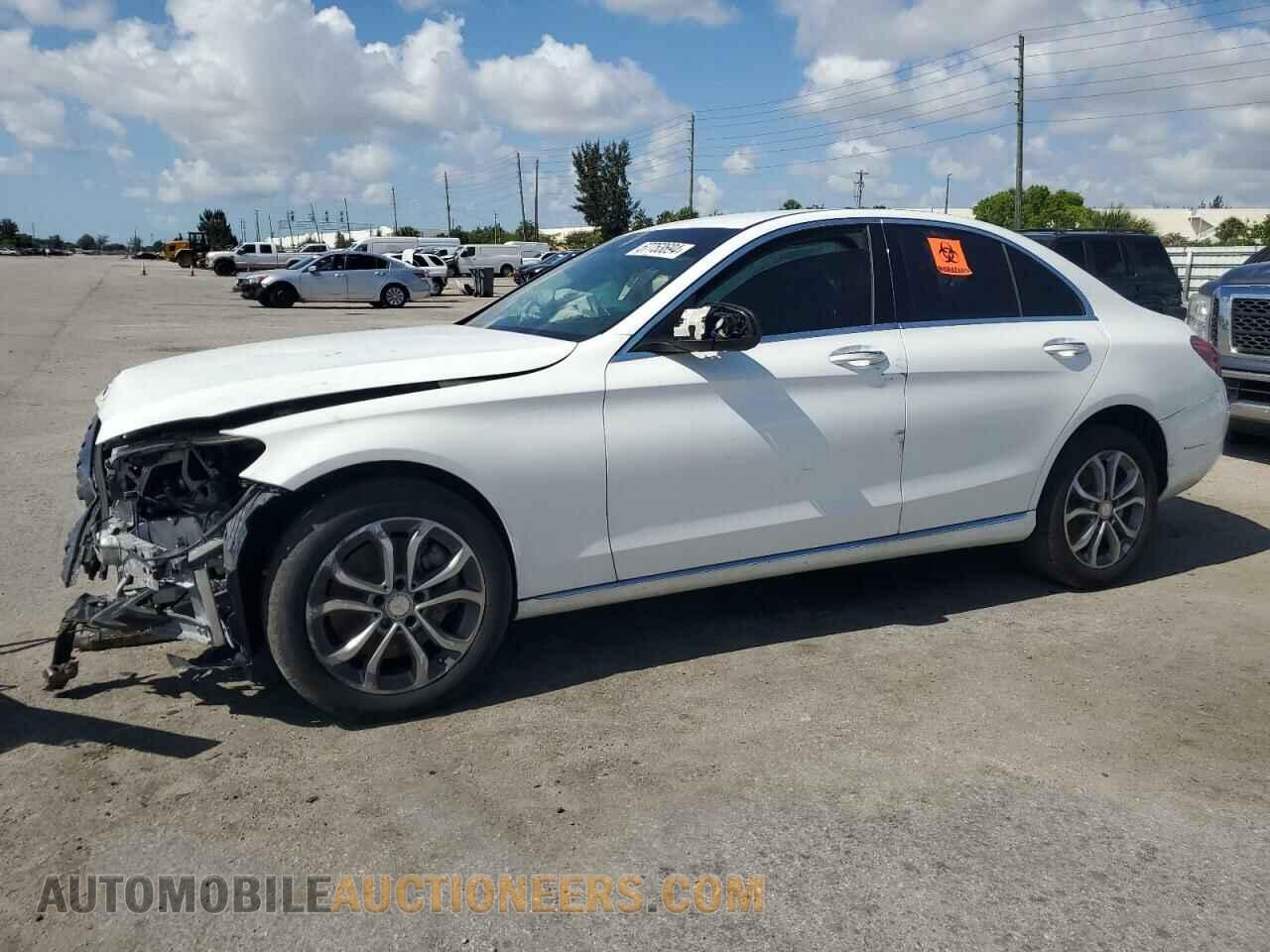 55SWF4KB8FU012274 MERCEDES-BENZ C-CLASS 2015
