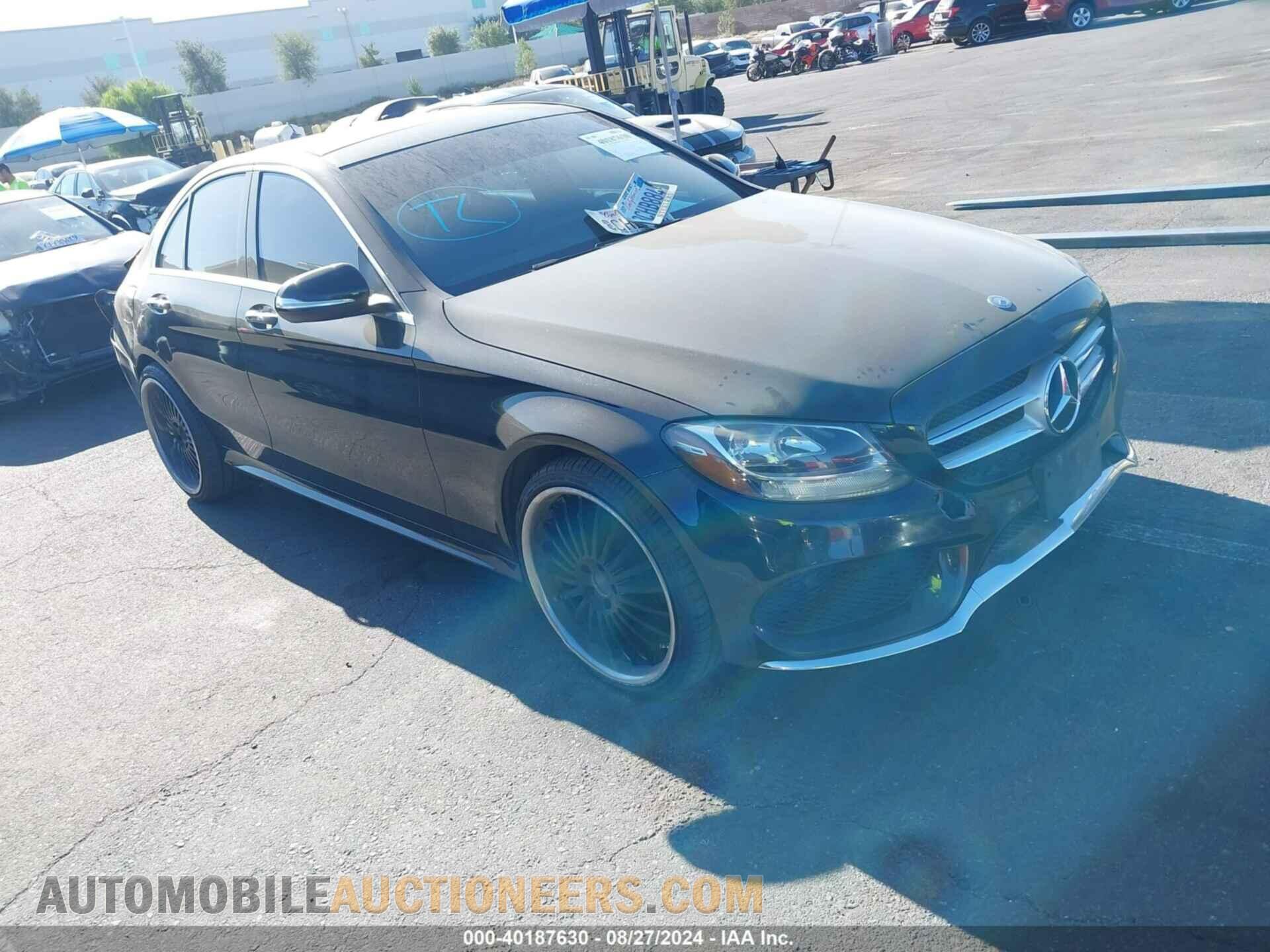 55SWF4KB8FU012579 MERCEDES-BENZ C 2015