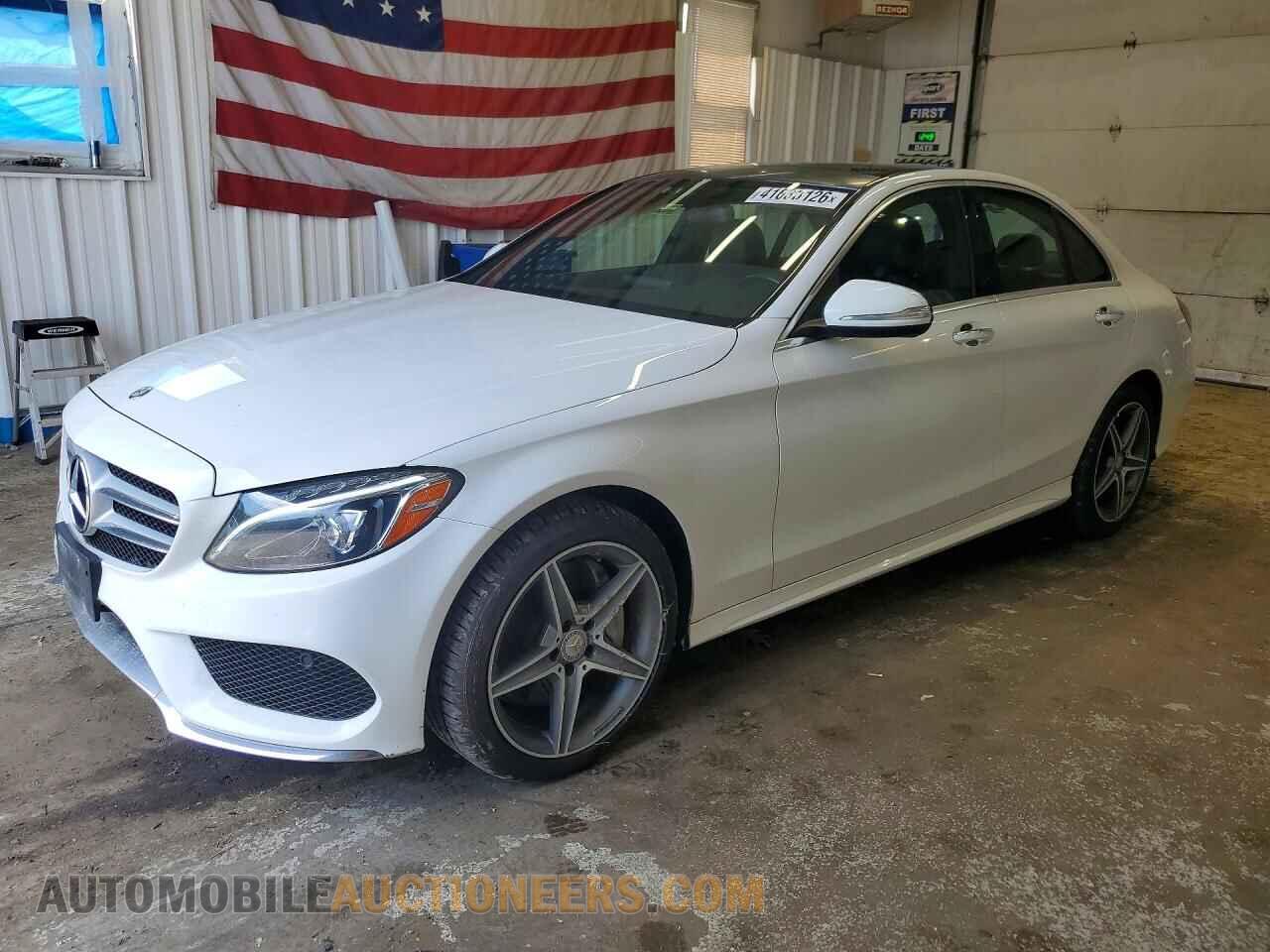 55SWF4KB8FU012937 MERCEDES-BENZ C-CLASS 2015